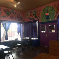 Very cool inside the restaurant   at Viva Vegeria in San Antonio