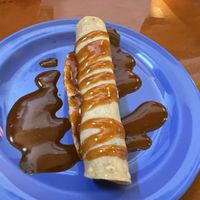 ‘Chicken’ flauta  at Viva Vegeria in San Antonio