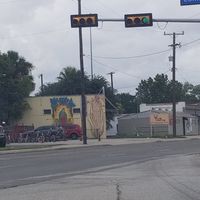 Outside at Viva Vegeria in San Antonio