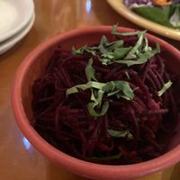 Beet salad. Wow!!! #Veganuary at Viva Vegeria in San Antonio