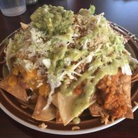 Classic Vegan Nachos at Viva Vegeria in San Antonio