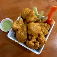 BBQ cauliflower  at Viva Vegeria in San Antonio