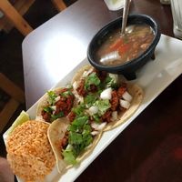 Tacos al Pastor at Viva Vegeria in San Antonio