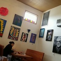 dining area  at Viva Vegeria in San Antonio