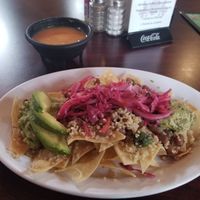 Nachos at Viva Vegeria in San Antonio