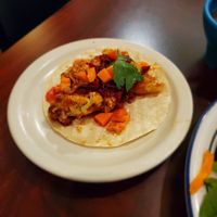BBQ Cauliflower Taco at Viva Vegeria in San Antonio