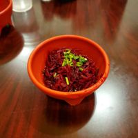 Jalapeno Beet Salad at Viva Vegeria in San Antonio