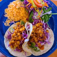 Fried Alvacado Street Tacos at Viva Vegeria in San Antonio