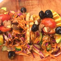 rainbow taco at Leahi Health - Oahu in Kailua