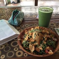 Baja bowl and King Green smoothie  at Leahi Health - Oahu in Kailua
