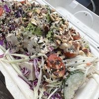 Thai Salad was great!   at Leahi Health - Kaimuki in Honolulu