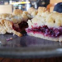 Sweet pie at Cafe MU in Istanbul