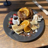 Pancakes at Blendlove in Southport