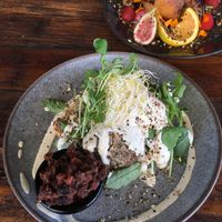 Magic mushrooms and French toast - excellent  at Blendlove in Southport