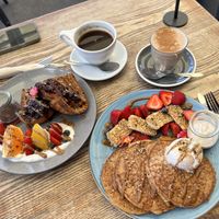 Pancakes and French Toast  at Blendlove in Southport