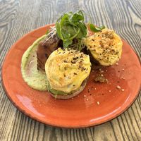 No Eggs Benedict  at Blendlove in Southport