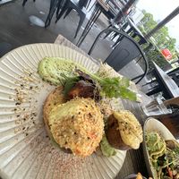 Eggs Benny  at Blendlove in Southport