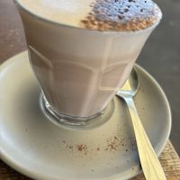 Oat hot chocolate   at Blendlove in Southport