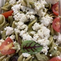 Mediterranean pasta salad   at Blendlove in Southport