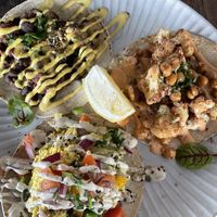 Taco trio   at Blendlove in Southport