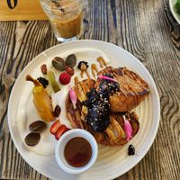 French toast OMG amazing! at Blendlove in Southport