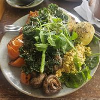 Big breakfast at Blendlove in Southport