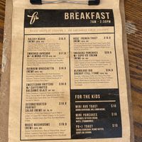 Menu at Blendlove in Southport