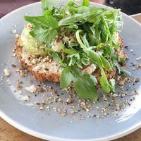 Vegan Smashed Avo at Blendlove in Southport