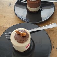 100% Vegan Cheesecakes Peanut Butter& White Choc Raspberry at Blendlove in Southport