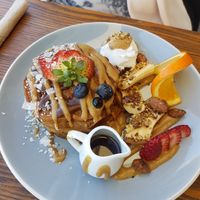 Nutella Pancakes - Vegan at Blendlove in Southport