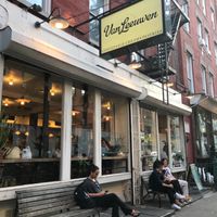 Outside/street at Van Leeuwen Ice Cream - East Village in New York City