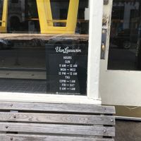 Hours as of August 2019 at Van Leeuwen Ice Cream - East Village in New York City