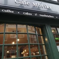 Outside at Cafe Mbriki in Leicester