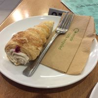 Vegan Cream Horn at Cafe Mbriki in Leicester