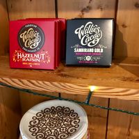 Vegan chocolates at Deli Flavour in Leicester