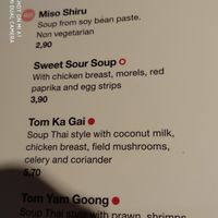 beware miso soup is not vegetarian/vegan at Akakiko in Vienna