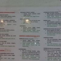 menu page 1 at Emporio Vegetal in Santiago