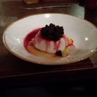 Panna cotta at Las Iguanas in Leicester