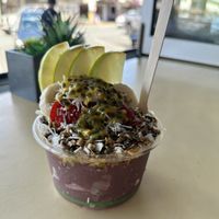 The original acai bowl. Very nice. Make sure to change the granola to vegan  at Helen's Heavenly Bulk Foods in Burleigh Heads