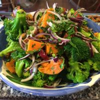Butternut squash supersalad  at The Wallflower Cafe in Herne Bay