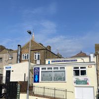View from the car park at The Wallflower Cafe in Herne Bay