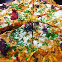 vegan frittata   at The Wallflower Cafe in Herne Bay