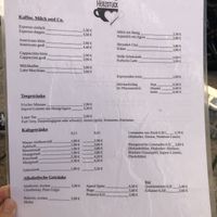 drinks  at Cafe Herzstück in Goerlitz