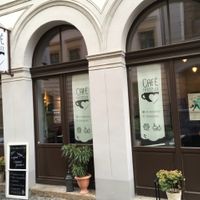 front at Cafe Herzstück in Goerlitz