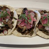Mushroom asada tacos! at The Coronado PHX in Phoenix