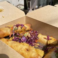 Jackfruit Flautas - super crispy and so much flavor  at The Coronado PHX in Phoenix