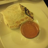 Half of a Coronado Burrito #Veganuary at The Coronado PHX in Phoenix