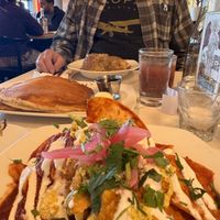 Chilaquiles, pancakes and Biscuits and gravyy  at The Coronado PHX in Phoenix