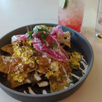 Chilaquiles at the suggestion of my waitress! at The Coronado PHX in Phoenix