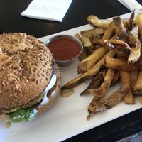 Burger and fries  at The Coronado PHX in Phoenix